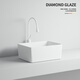 Deepening ceramic countertop basin wash basin balcony bathroom size rectangular round wash basin wash basin Deepening table upper basin SP4839+ Swan faucet cover