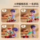
Little train baby pushing tow children's walker early education toys 1-3 years old Huile four-in-one small train