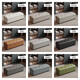 Oppein Lawrence Italian minimalist home-entry shoe changing stool household door storage shoe stool feel clothing store rest stool light brown 1713-11 storage 110*40*40cm