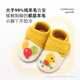 XiaoRong indoor baby shoes 0-1-3 years old toddler shoes duckling baby shoes for men and women, spring, autumn and winter non-slip soft soles