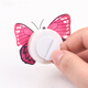 Creative Colorful Butterfly Night Light Stickable LED Decorative Wall Lamp Glowing Butterfly Birthday Decoration Children's Gift 8 Pack (Random Colors)