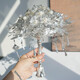 Evoice Staff Holding Flowers Bride Wedding Materials Pack Wedding Crystal Wedding Dress Handmade * Silver Butterfly Holding Materials Pack