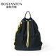 Pers Denton Leichtes Falten-Travel Mountaineering-Rucksack vielseitiger Draw-Knorder-Sport-Rucksackkontrastfarbdesign grün [wasserresistent