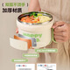 Qifeng 316 food-grade instant noodle bowl with lid, tableware lunch box for primary and secondary school students, special for children to eat in the canteen 1
