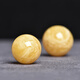 Pangdonglai quality natural beeswax bracelet fidelity raw ore Russian material beeswax large round bead single bead Vajra Bodhi monkey approximately 16.6mm [No. 1478] with certificate
