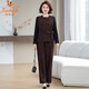 
Golden Fox Mom Dignified and Atmospheric Set Autumn Vest Jacket 2025 New Middle-aged and Elderly Women's Spring and Autumn Top Khaki 753 2XL Recommended 110-125Jin [Jin equals 0.5 kg]