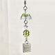 风铃四叶草手机壳挂件包包相机挂饰挂饰钥匙扣百搭幸运草ins小众 四叶草风铃挂件（3个装） 无规格