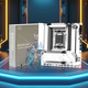精粤(JGINYUE) 精粤 主板CPU套装B650M SNOW DREAM WIFI6E+AMD 锐龙 R9 9900X 主板CPU套装