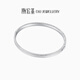 Chao Acer Platinum Bracelet PT950 Bracelet Bracelet Brilliant CNC Gift for Girlfriend Priced labor cost 1500 yuan 13.75g, diameter about 5.8cm