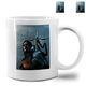 
Xiong Zhecha Death Stranding 2 Peripheral Water Cup Console Game PS5 New Works of Hideo Kojima LOGO Mug Coffee Ceramic Water Ordinary Cup Does Not Change Color (13892) Single Cup + Wooden Cover Spoon + Gift Bag