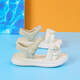 Pull back children's shoes bow sandals girls open toe beach shoes summer casual shoes WSLWZ0937 m light green 31