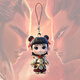 Nezha Ao Bing animation cute and fun peripheral acrylic keychain high-value pendant mobile phone pendant Nezha mobile phone lanyard random 1 pack