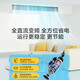 Haier 20% national subsidy Xiaohonghua series variable frequency central air conditioning duct machine one-to-one living room household formaldehyde removal self-cleaning first-level energy efficiency embedded 3 horses first-level energy efficiency / leader vitality series