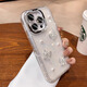 秒扬 适用苹果16promax手机壳iphone15新款水钻镜头膜14pro珍珠蝴蝶贝壳纹13防摔12相机按键全包高级 【纯色蝴蝶】AI相机按键-珍珠水钻-带镜头膜 iPhone 16promax