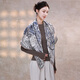 Hangzhou Silk Road Laine de soie mixte Écharpe carrée écharpe féminine châle extérieur Maman Day d'anniversaire du professeur