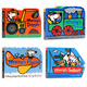 4 Volumina des Maus Bobo Transportation Modeling Book gemeinsam verkauft englisches Originalbildbuch Maisy's Fire Digger/Segelboot/Traktor/Bus Kinderbussexzitator Karton Lucy Cousins ​​Mouse BOO_AIRPLANE