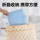 Deli A4 rotary folder report clamp side open-buckle pull rod clamp PP test paper clamp office folder student special file bag transparent insert sorting clip contract storage clamp mixed color transparent A3 [3 pieces] double short rod PP683-3