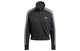 Adidas Custom Clothing TCO TCO Brilliant Love Fashion Stripe Casual Retro Retro Sports Chaqueta de collar de pie Mujeres Black XS 2