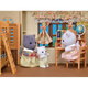 
Sylvanian families (Sylvanian families) elevator building set, play house girl toy doll set