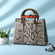 Anysmic Offizielle authentische Tasche Luxusmarke Frauenbeutel 2025 Neue Python Pitot -Tasche Frauenbag für Freundin Frau Originalfarbe [Geschenkboxverpackung]