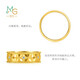Chow Sang Sang gold ring Liuguang series solid gold inlaid diamond rhombus ring 95921R pricing 11 circles
