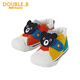 MIKIHOUSE Japanese-made toddler shoes baby non-slip Bear King shoes for boys and girls shell toe mandarin duck shoes DOUBLE_B multi-color 13.5 (suitable for feet 13cm long)