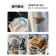 Weißes T-Shirt für Herren Sommer Neuer High-End-Trend gedrucktes T-Shirt American Light Luxury Xinjiang Baumwolle komfortable Kurzärärmelte T-Shirt Gray JSW9906 GRAU M FÜR 90-108JIN [JIN Equals 0,5 kg]