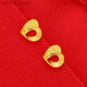 JBV gold Ruyi knot earrings, fashionable and versatile new love earrings 0.01g Ruyi