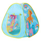 Chaosihui-Kinderzeltspielzeug Prinzessin-Raum-Spiel Haus Baby kann falten und schnell durch die Hütte treten tragbarer Kinderzelt Pink Pegasus-Poup