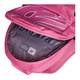 Couleur solide de New Balance Fashionable et polyvalent à fermeture éclair et à clôture en polyester sac à dos ordinaire rose féminin rose