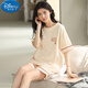 Disney pajamas for women, summer cotton thin short sleeves 2025 new cute summer thin home clothing set YZT-9892 9851 M Recommended 80-Jin [Jin equals 0.5 kg] wear