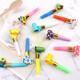 Toys pour enfants Dragon Dragon soufflant Whistle Funny Creative Blowing Roll Street Stall Toy Party Wholesale Aidez un nouveau dragon soufflant [2 au hasard]