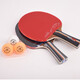 Crazy God 388 Sterne Tischtennis Schläger 2/6 doppelseitiger Rückwärtskleber/Hartverpackung/Geschenkball 8 Sterne Samsung Tisch Tischtennis Langzeithandel 2 Pack Nl3882