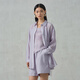 Ayilian [same style in the mall] casual suit for women in summer 2025 new three-piece set fashionable loose shirt shorts Yunyu Zi M