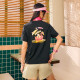 阿迪达斯（adidas）NEO短袖女装2025夏季健身训练运动服休闲透气圆领T恤半袖 IP3878黑色 110 M 推荐-120斤