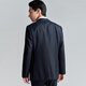 Angel Bird Business Formal Suit (Top) Men's Straight Single Slit Wool Suit KEBB253032U Navy Blue 54B