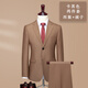 
TPZBWG high-end brand suit suit set for men 2025 new business casual groom dress formal three-piece set dark blue two-piece set M 95-105Jin[Jin equals 0.5 kg]