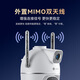 Xiaotongdaojia Hongmeng Smart Auswahl Außenkamera T5 3k Dual Camera 10m Ultra HD Home Indoor Outdoor Wi-Fi Monitor 360 Grad Kein toter Winkel mit Nachtsicht Kamera AI [H40] Kamera kostenlos 32G Memory Card