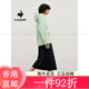 乐卡克（Le coq sportif）【金标】法国公鸡女款梭织夹克运动外套 翡翠绿色 M