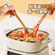 Maxcook Alloy Alloy Poorssticks Food Grade Клаппликаторы для одного человека, одна пара для специального человека, высококлассные антимолтные и анти скользкие домохозяйства MCK3525