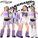 Yusenyi Children's Model Trend Show Trendy Vêtements Jazz Dance Girls Performance Clothing Set Children's Dopamine Show Only Net Top J3524 + Sequin Vest J3525 One Taille 120cm