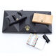 Importiert massive Master Aquarellfarbe schwerer Emaille Schwarz Gold Red Emaille Box 40 Farbgigantbox 15052: 16 Farbe Massive Gold Emaille Box Set Single Box