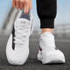Professionelles Rennsport Feidian 5U Carbonplatten -Laufschuhe für Männer Schockabsorption und Abpraller für Schüler Sport Stoßdämpfung Mittelschule Aufnahmeuntersuchung physischer Testschuhe 4C Weiß 9888 37 (235 mm)