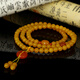 Famous family beeswax bracelet female chicken oil yellow multi-circle bracelet old beeswax amber bracelet jewelry accessories birthday gift for girlfriend