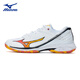 Mizuno WAVE CLAW 3 Badminton Shoes Eagle Claw 3 Generation Lightweight Flexible Fast Unisex Unisex Competition New Product Beast Tooth 2 Chixia Orange WAVE CLAW 3 New Release 36 =225mm