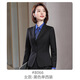GOLDLION G+ Youngor Spring and Summer Professional Suit for Men and Women Uniform Wool 70 Suit Two-button Classic Commuting Black Men's Suit S