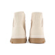 PALLADIUM Pampa HiMcr Fashionable Simple Solid Color Washing Wear-resistant and non-slip High-top Canvas Shoes Men and Women Smoke White/Light Brown 38