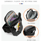 German brand running mobile phone arm bag for men and women, summer waterproof arm bag, wrist bag, outdoor sports mobile phone bag, light purple upgraded version LM with shoulder strap buckle