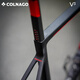 COLNAGO【大尺码特价】梅花V3 PRO 公路车电子变速碳纤维破风碳轮自行车 整车 黑红色-V3 PRO 540 7170配置
