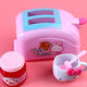 
Pink rabbit children's kitchen toys girls cooking simulation bread machine baby play house boy pizza set Pink YY17081-mini toaster collection